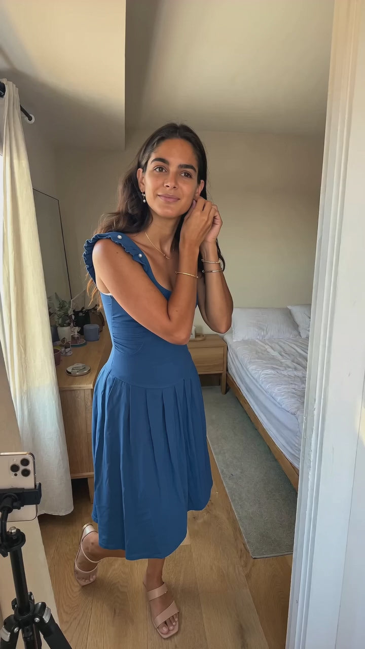 Vestido Marina puesto